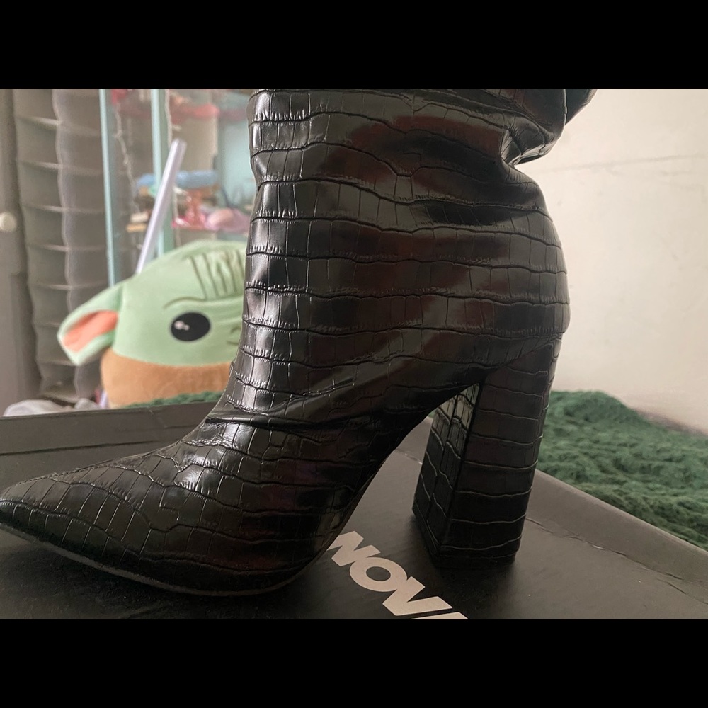 Fashion Nova booties Brand new